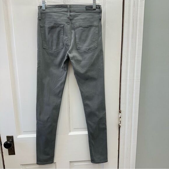 AG Adriano Goldschmied Farrah high rise skinny ankle grey jeans women's 26 reg - Picture 4 of 7
